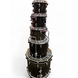 Used Gretsch Drums 4 Piece Renown Black Drum Kit