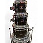Used Gretsch Drums 4 Piece Renown Black Drum Kit