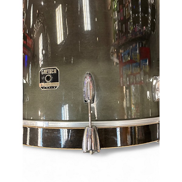 Used Gretsch Drums 4 Piece Renown Black Drum Kit