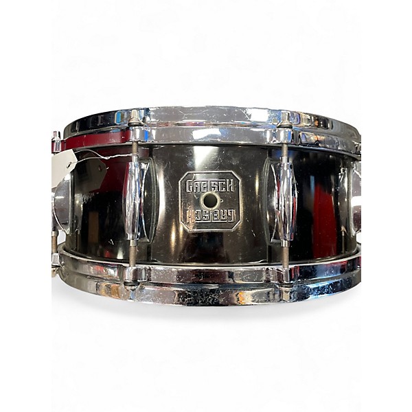 Used Gretsch Drums 5.5X14.5 Renown Snare Black Drum