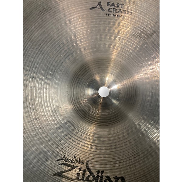 Used Zildjian 14in A Series Fast Crash Cymbal