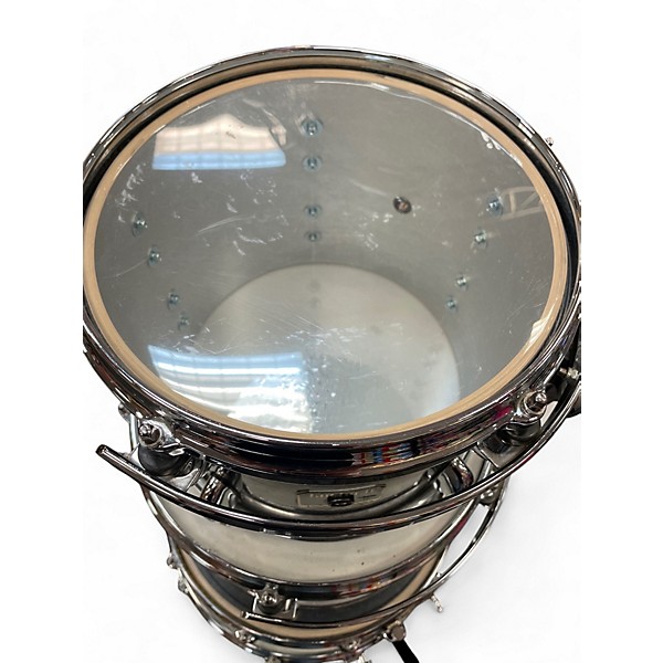 Used Gretsch Drums 5 Piece Renown Silver Sparkle Drum Kit