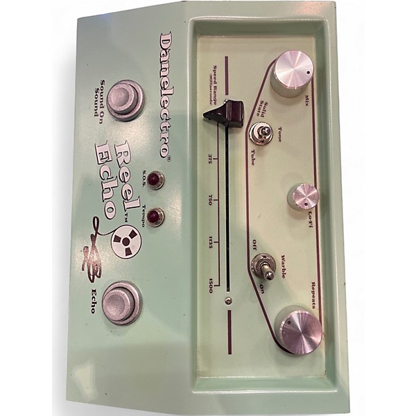 Used Danelectro DTE1 Reel Echo Delay Effect Pedal