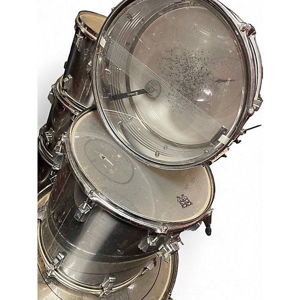 Used TAMA 6 Piece SWINGSTAR Chrome Silver Drum Kit