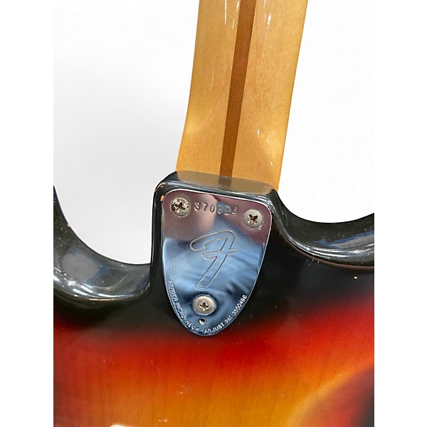 Vintage 1973 Fender Stratocaster 2 Color Sunburst Solid Body Electric Guitar