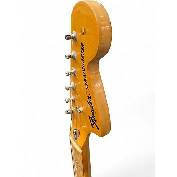 Vintage 1973 Fender Stratocaster 2 Color Sunburst Solid Body Electric Guitar