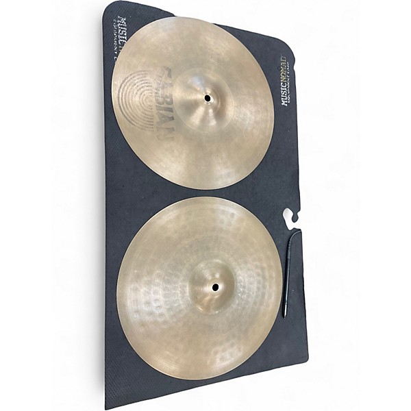 Used SABIAN 14in AAX Stage Hi Hat Pair Cymbal