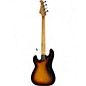Used Silvertone P-STYLE 4  2 Tone Sunburst Electric Bass Guitar