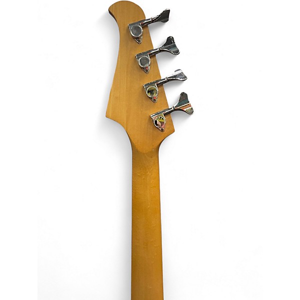 Used Silvertone P-STYLE 4  2 Tone Sunburst Electric Bass Guitar