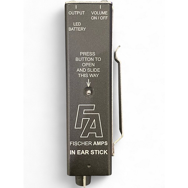 Used Fischer Amps In-Ear Stick Battery Powered Amp