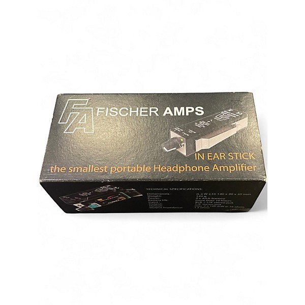Used Fischer Amps In-Ear Stick Battery Powered Amp
