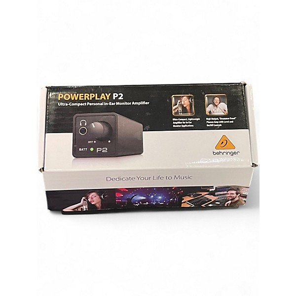 Used Behringer P2 Battery Powered Amp
