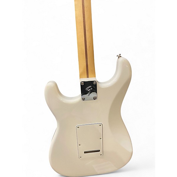Used Fender Standard Stratocaster White Solid Body Electric Guitar