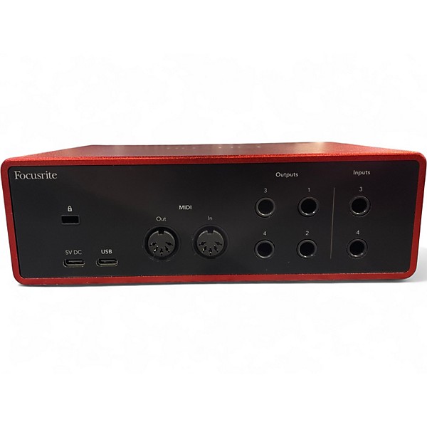 Used Focusrite Scarlett 4i4 Gen 4 Audio Interface