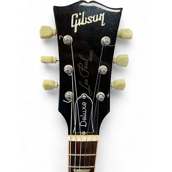 Used Gibson Les Paul Deluxe 70's  Gold Top Solid Body Electric Guitar