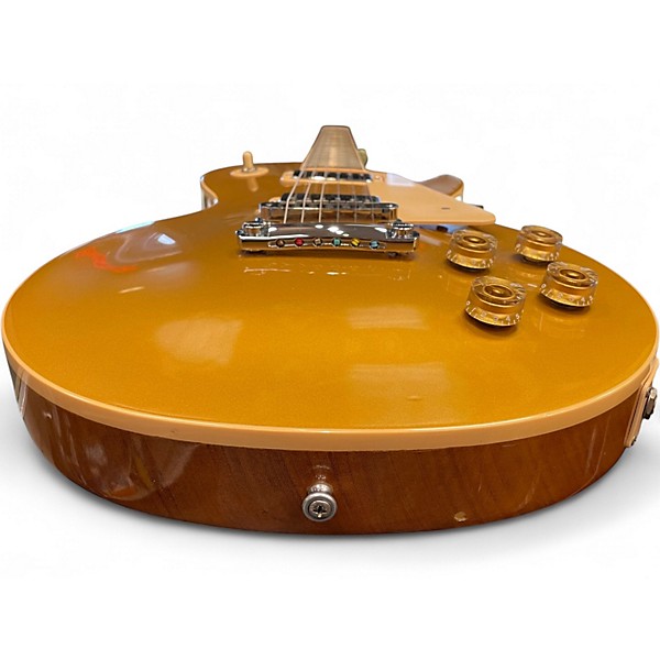 Used Gibson Les Paul Deluxe 70's  Gold Top Solid Body Electric Guitar