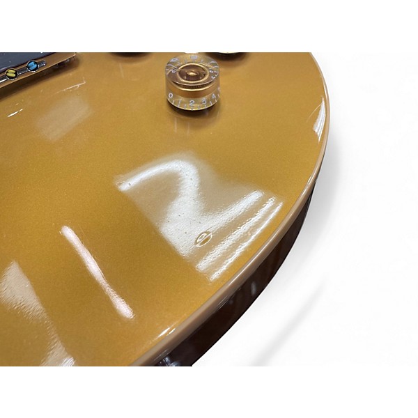 Used Gibson Les Paul Deluxe 70's  Gold Top Solid Body Electric Guitar