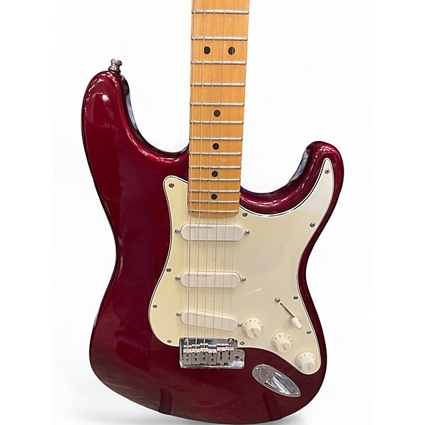 Used 1991 Fender Stratocaster Plus  Midnight Wine Solid Body Electric Guitar