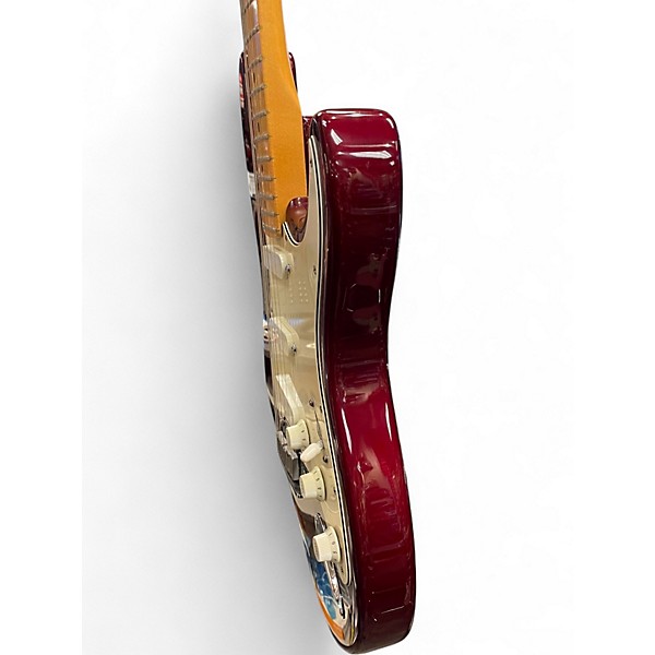 Used 1991 Fender Stratocaster Plus  Midnight Wine Solid Body Electric Guitar