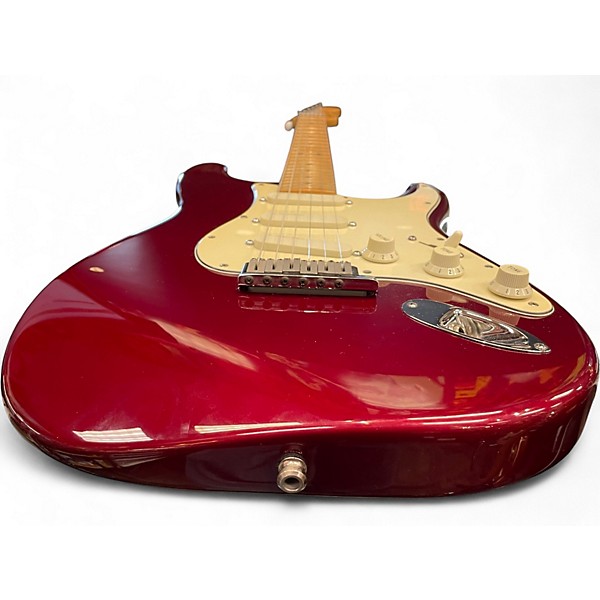 Used 1991 Fender Stratocaster Plus  Midnight Wine Solid Body Electric Guitar