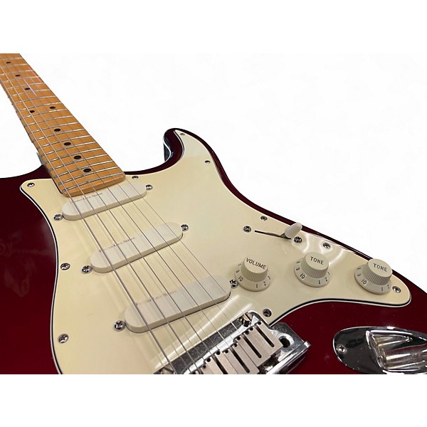 Used 1991 Fender Stratocaster Plus  Midnight Wine Solid Body Electric Guitar