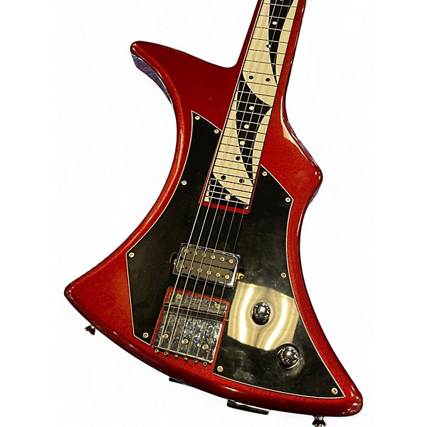 Used Peavey Powerslide Candy Apple Red Solid Body Electric Guitar