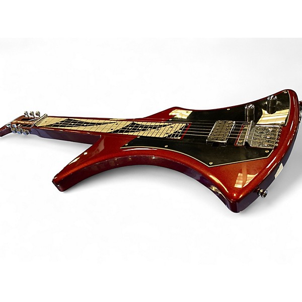 Used Peavey Powerslide Candy Apple Red Solid Body Electric Guitar
