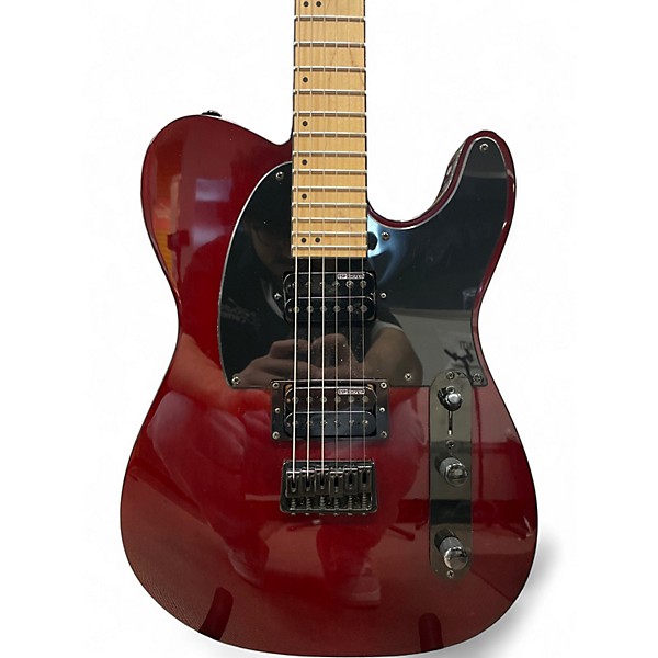Used ESP LTD TE200 Wine Red Solid Body Electric Guitar