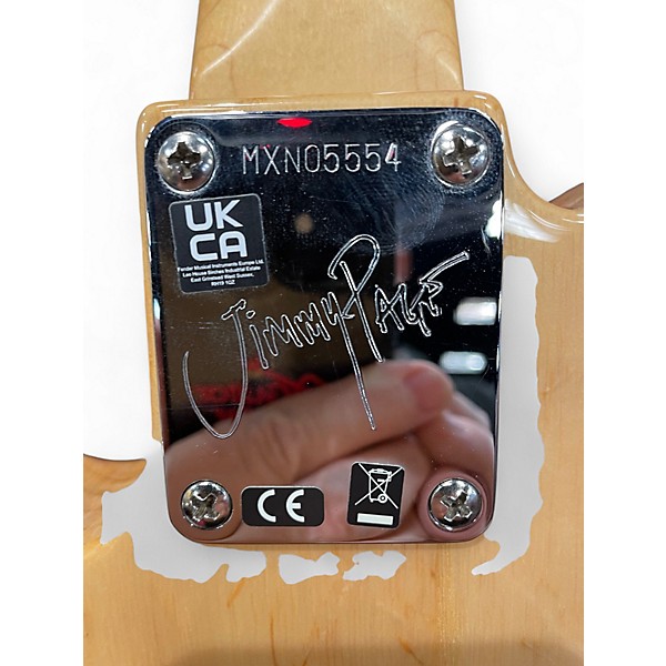 Used 2020s Fender Jimmy Page Mirror Telecaster MIRROR Solid Body Electric Guitar