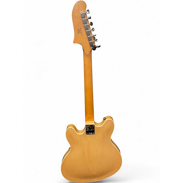 Used Squier Classic Vibe Starcaster Natural Hollow Body Electric Guitar
