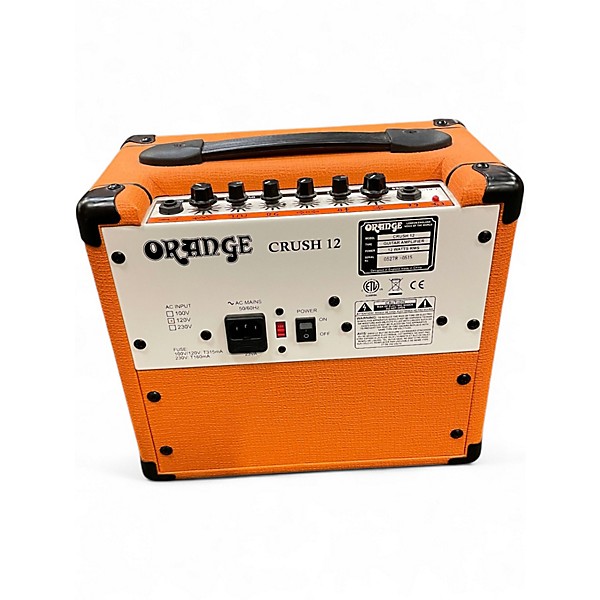 Used Orange Amplifiers Crush 12 Guitar Combo Amp