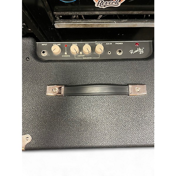 Used Fender Rumble 25 25W 1x10 Bass Combo Amp