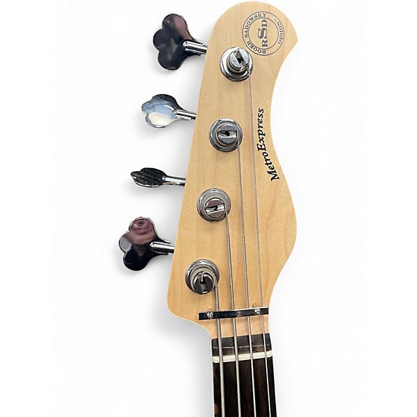 Used Sadowsky Guitars RSD MetroExpress JJ Fretless Black Electric Bass Guitar