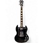 Used 2019 Gibson SG Standard Ebony Solid Body Electric Guitar thumbnail