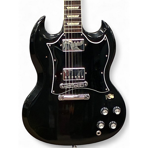 Used 2019 Gibson SG Standard Ebony Solid Body Electric Guitar