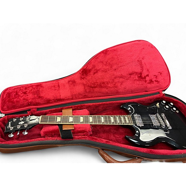 Used 2019 Gibson SG Standard Ebony Solid Body Electric Guitar