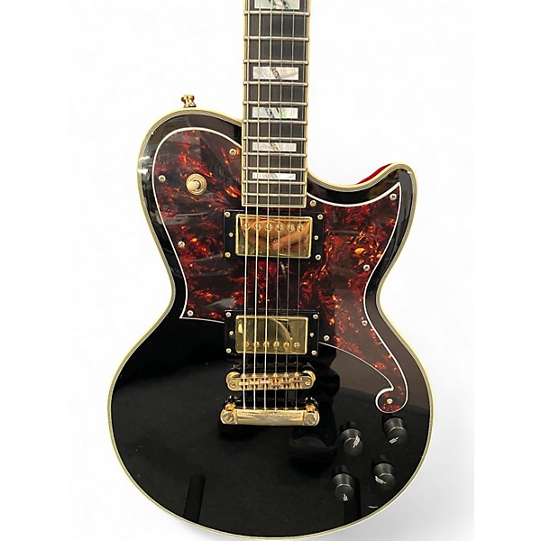 Used Gretsch Guitars Deluxe Atlantic Black Solid Body Electric Guitar