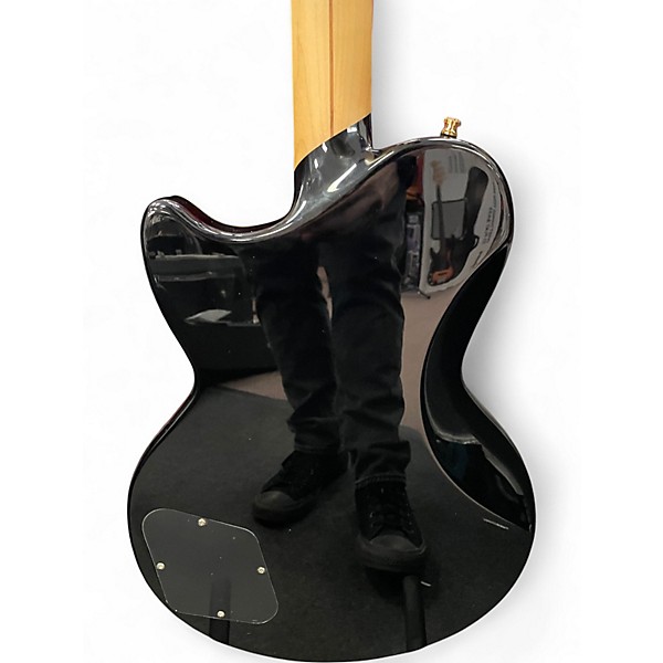 Used Gretsch Guitars Deluxe Atlantic Black Solid Body Electric Guitar