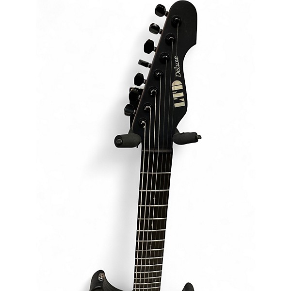 Used ESP LTD SN-1007 BARITONE BLACK Baritone Guitars