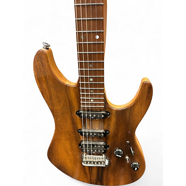 Used Ibanez TQM1-Nt Tom Quayle Natural Solid Body Electric Guitar