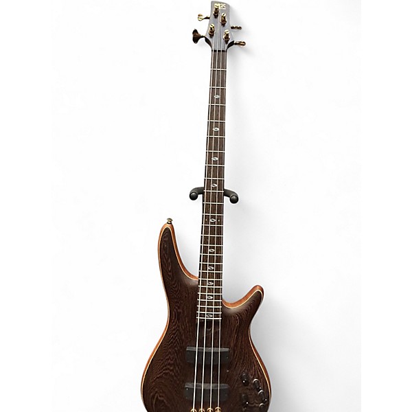 Used Ibanez SR5000 Wenge/Bubinga Oil Finish Electric Bass Guitar