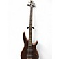 Used Ibanez SR5000 Wenge/Bubinga Oil Finish Electric Bass Guitar