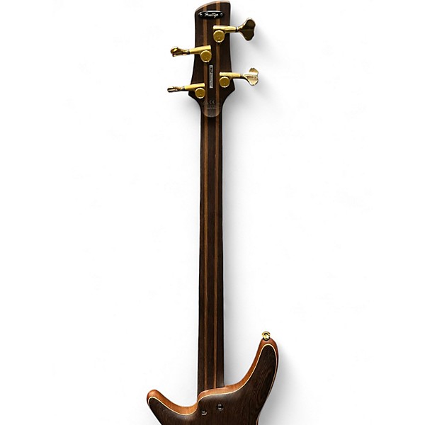 Used Ibanez SR5000 Wenge/Bubinga Oil Finish Electric Bass Guitar