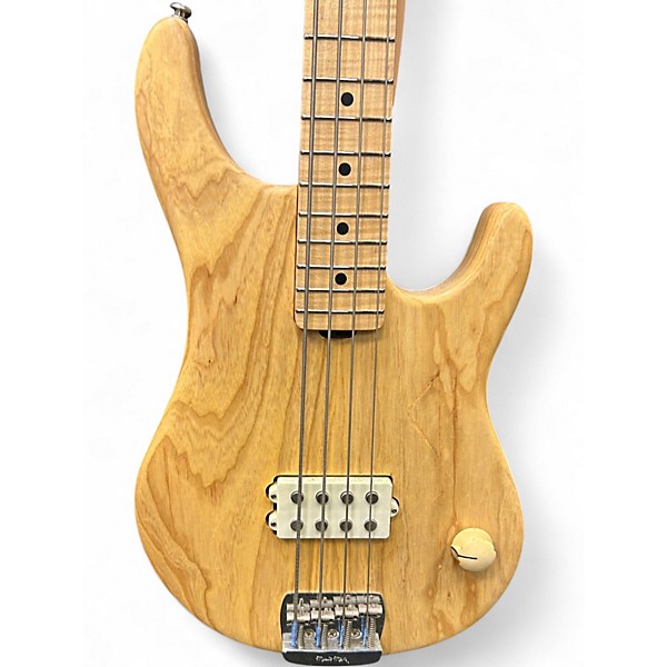 Used Ernie Ball Music Man Joe Dart Natural Electric Bass Guitar
