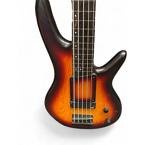 Used Ibanez GWB205 Gary Willis Signature Tequila Sunrise Flat Electric Bass Guitar