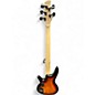 Used Ibanez GWB205 Gary Willis Signature Tequila Sunrise Flat Electric Bass Guitar