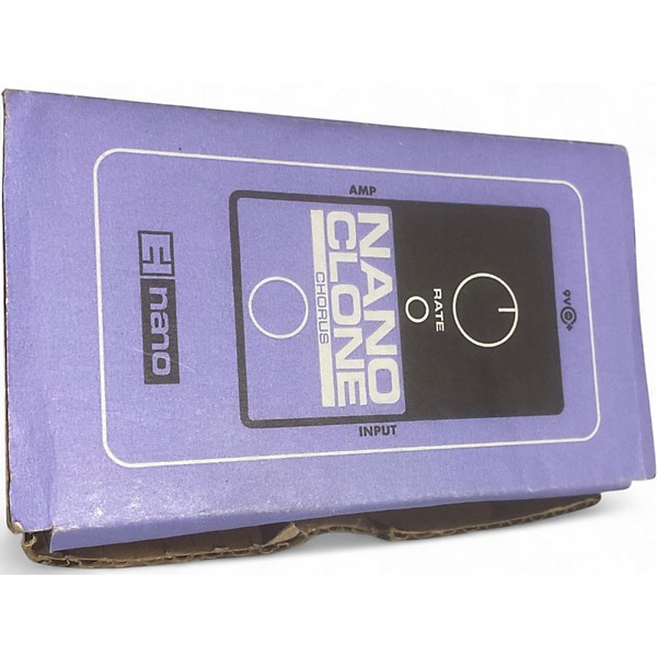 Used Electro-Harmonix Nano Clone Chorus Effect Pedal