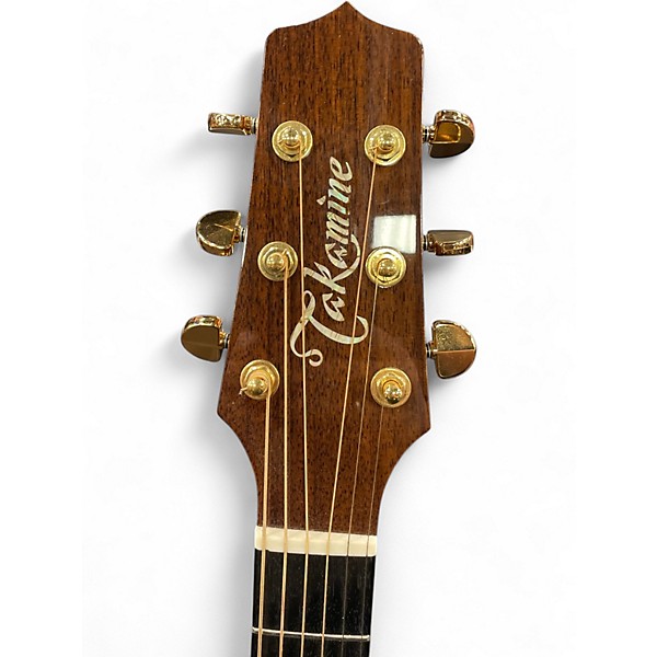 Used Takamine DMP500CE DC ENGLEMANN SPRUCE TOP Natural Acoustic Electric Guitar