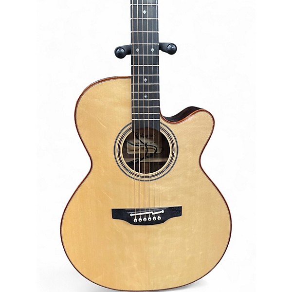 Used Takamine DMP500CE DC ENGLEMANN SPRUCE TOP Natural Acoustic Electric Guitar