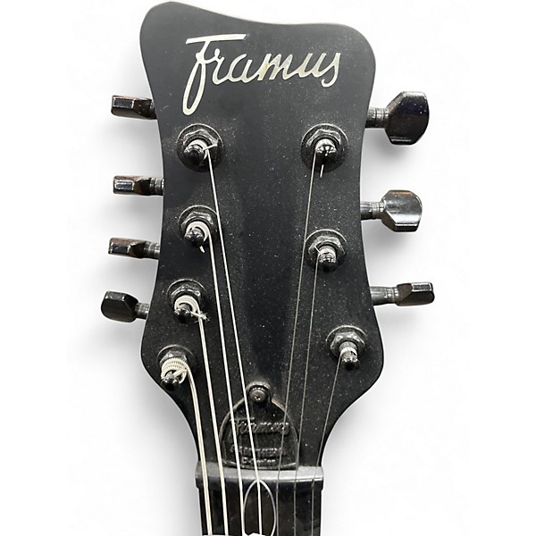 Used Framus D Series Panthera Trans Black Solid Body Electric Guitar
